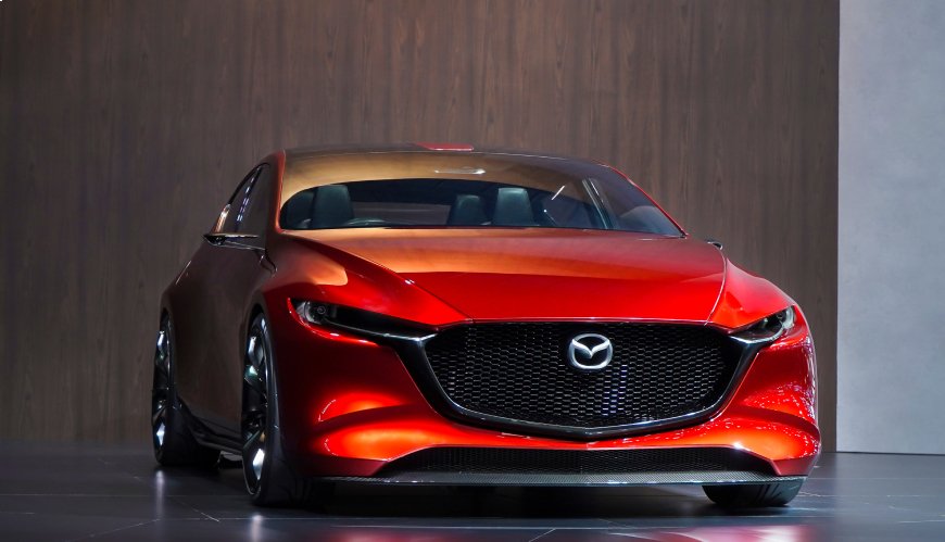 Mazda red car